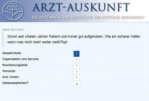 Arztbewertung Arzt-Auskunft 2