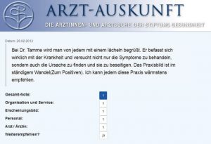 Arztbewertung Arzt-Auskunft 3